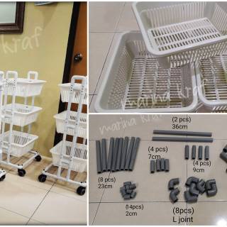 Nak Beli Troli Rak Ikea Mahal Ini Cara Mudah Diy Guna Barang Kedai Eco Je Start Magazine