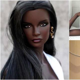 model looks like barbie